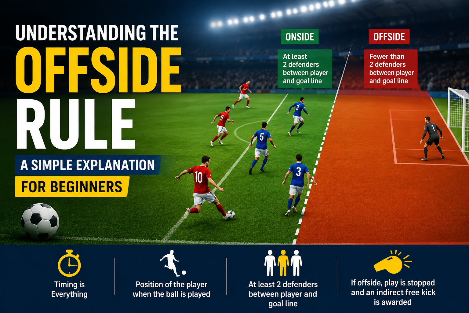 What Is the Offside Rule in Football? Beginner’s Guide